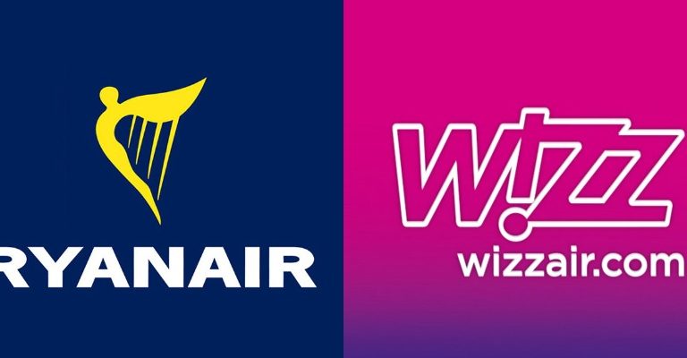 Пассажира поток Ryanair в апреле снизился на 99,6%, Wizz Air на 97,6%