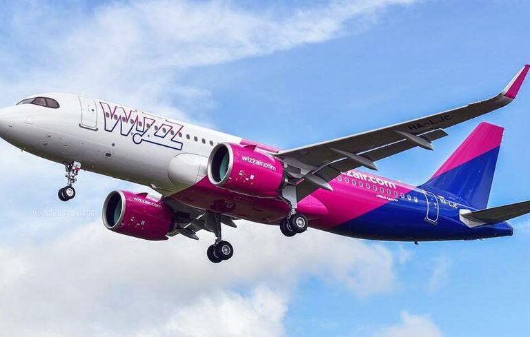 WizzAir: скидка 20% на избранные рейсы